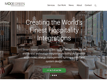 Tablet Screenshot of modegreen.com